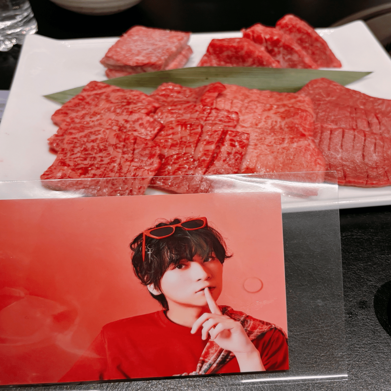 焼肉　荒武　荒牧慶彦　武子直輝　名刺　メニュー表 荒牧慶彦さん×武子直輝さんの焼肉「荒武」初入店！銀座コリドー街で