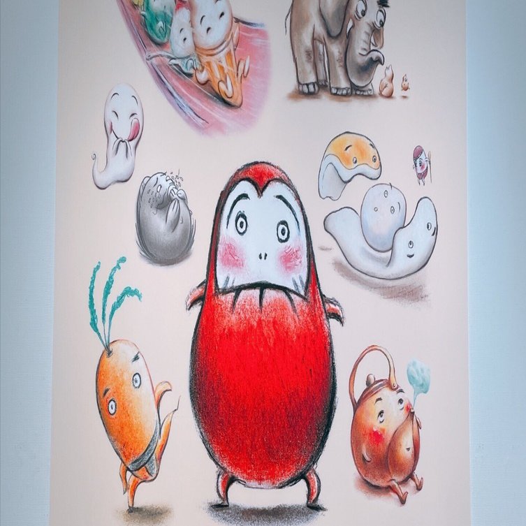だるまちゃんにおそわったことーかがくいひろしの世界展ー｜無添加お