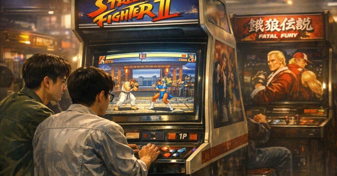 二つのストリートファイター──ストリートファイターIIと餓狼伝説が