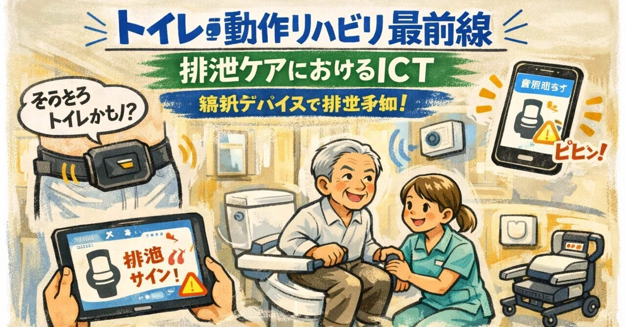 [Frontline of Toilet Rehabilitation Vol. 128] ICT in Excretion Care ...