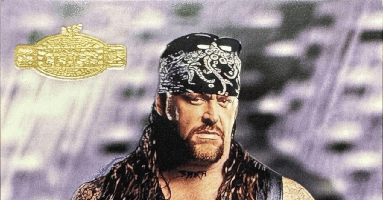 サインカード展示No.4「ジ・アンダーテイカー」｜ジグザグジギー宮澤聡