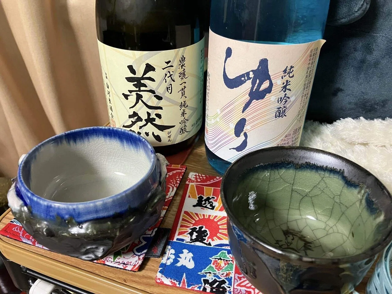 昨夜の晩酌と、大堀相馬焼半谷窯さんのこと｜安部忍