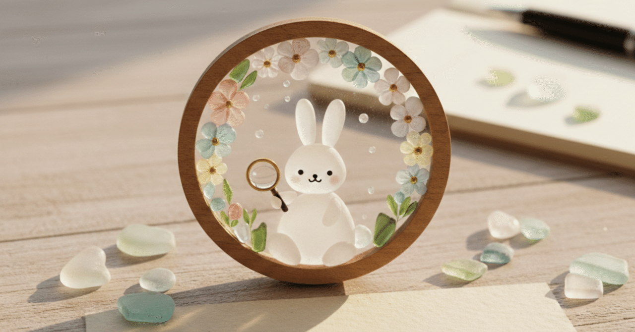 制作の裏側】なぜ、うさぎなのか？ シーグラスのしっぽから始まった