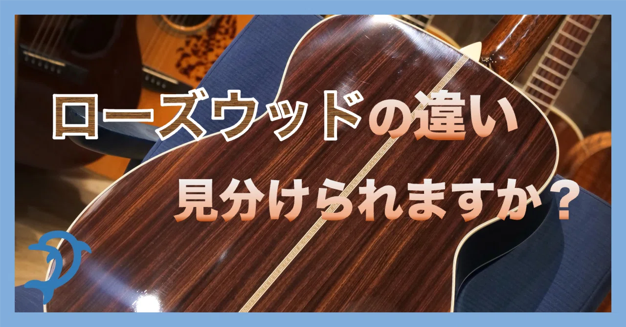 クイズ】ローズウッドの違い、見た目だけで当てられますか 