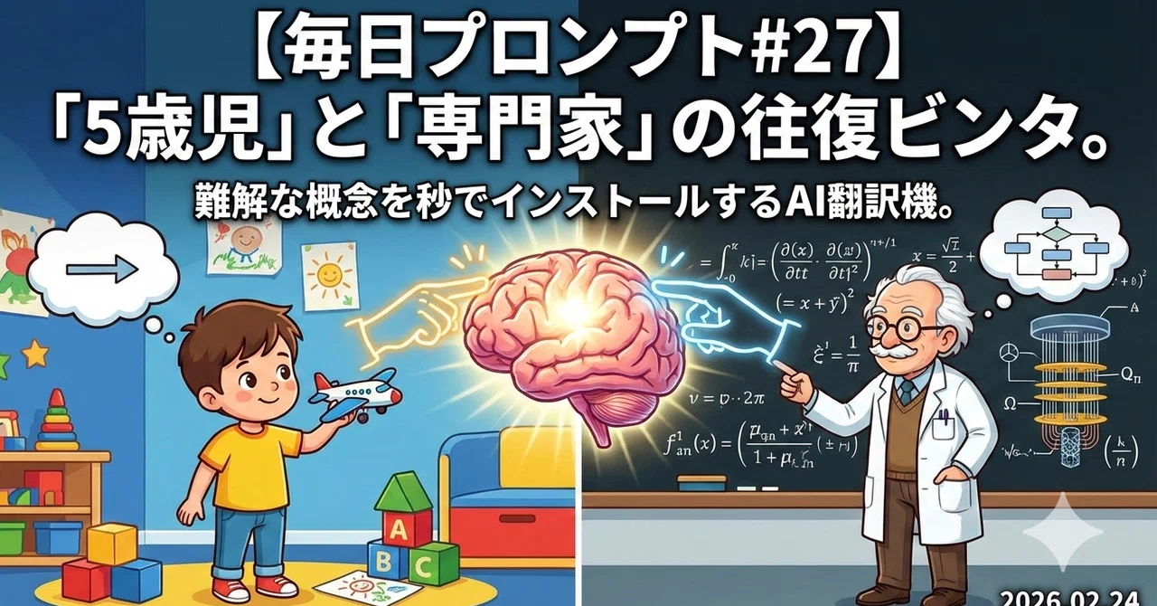 [Daily Prompt #27] The '5-Year-Old' and 'Expert' One-Two Punch: An AI ...