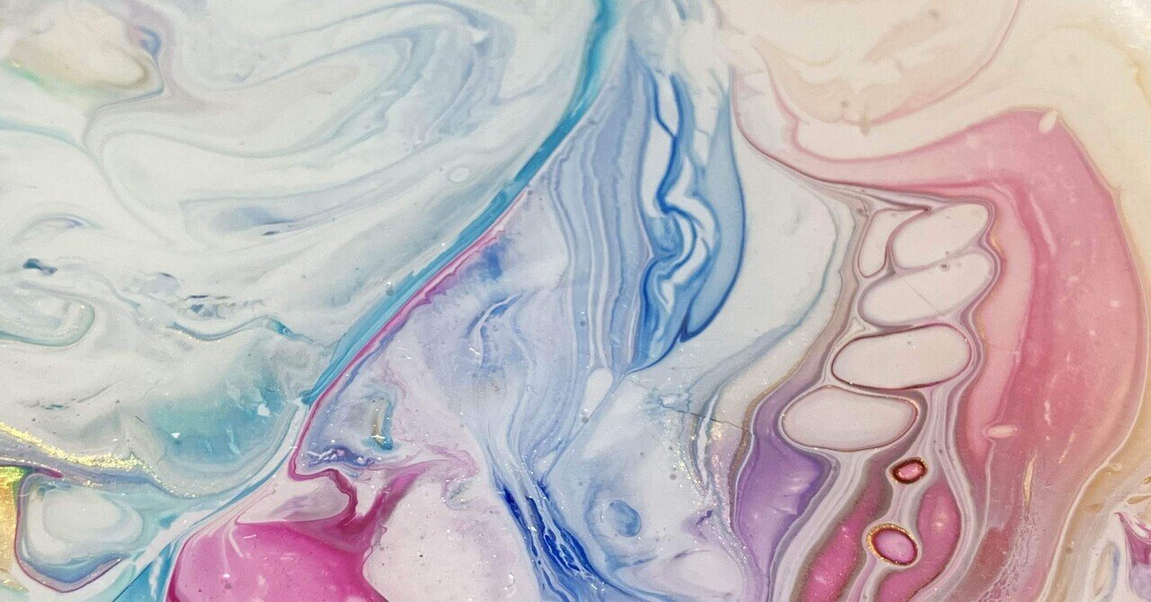 アクリル抽象画とか…｜aquagreen16