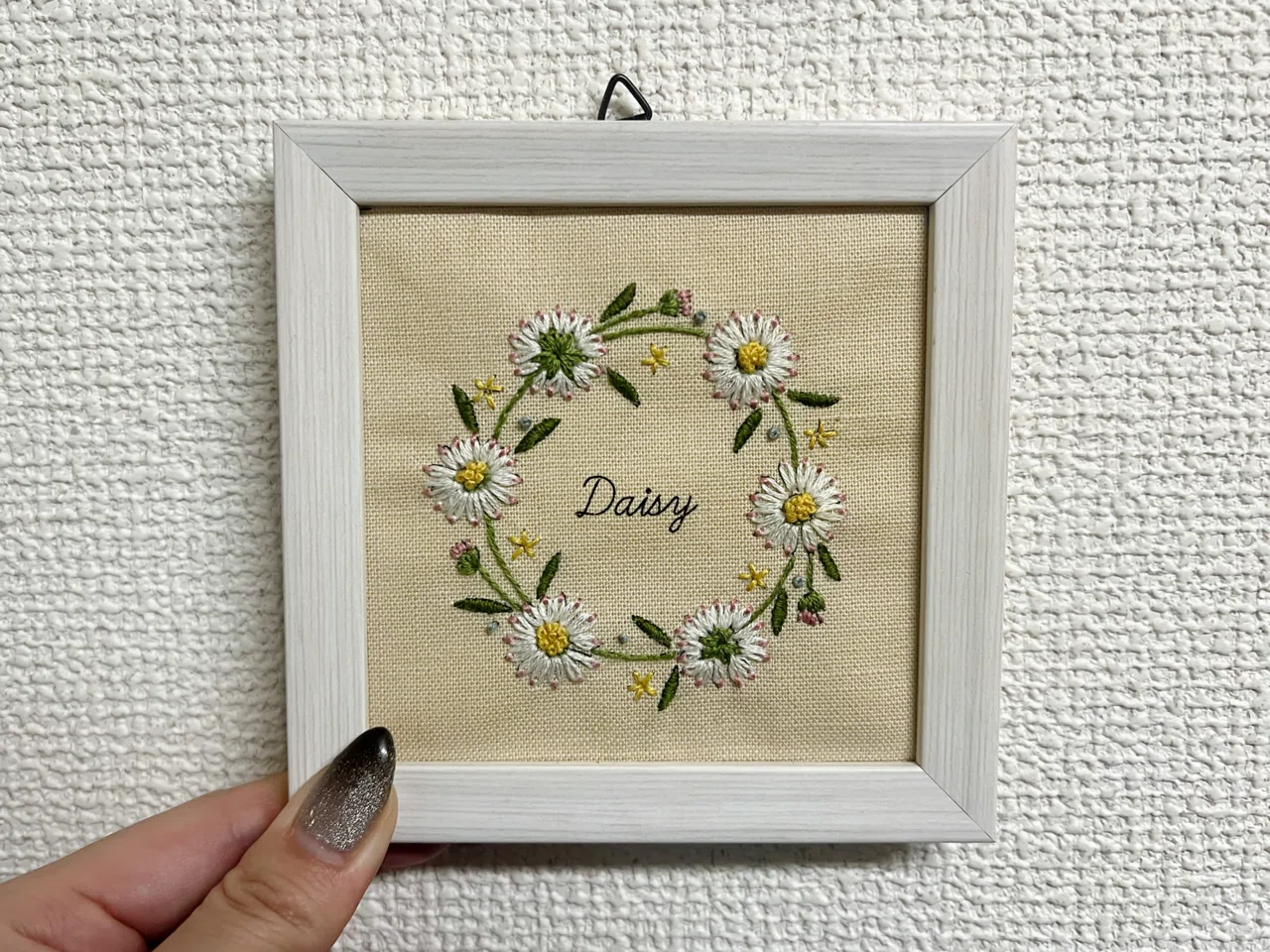 Introducing my 'first work' from when I just started embroidery