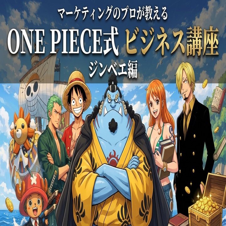 第8話】ジンベエに学ぶ「器と調整力」｜岩元 いわしゅん