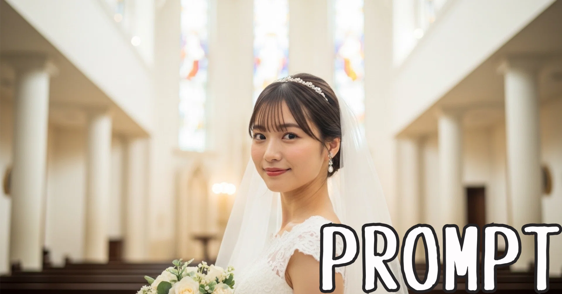 画像生成AI】日本人のウエディングドレス姿を生成するプロンプト研究 