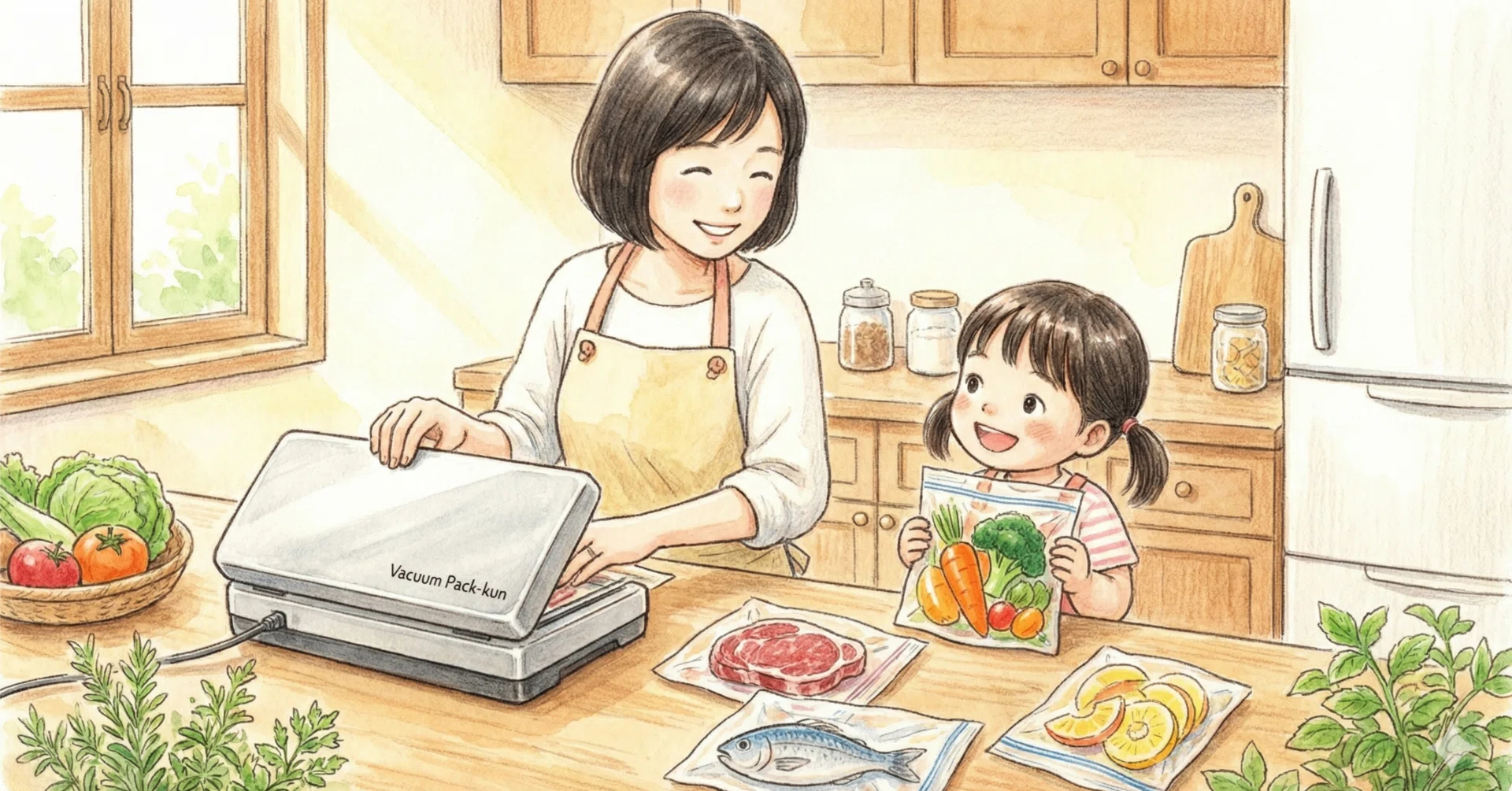甘口レビュー】もう食材を無駄にしない。真空パックん シェフ3Plusで