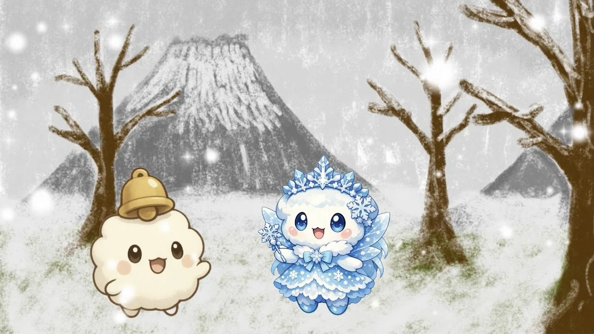 音楽えほん】その13 モコリンと雪の精霊ネージュ｜指出麻琴 Sashide Makoto