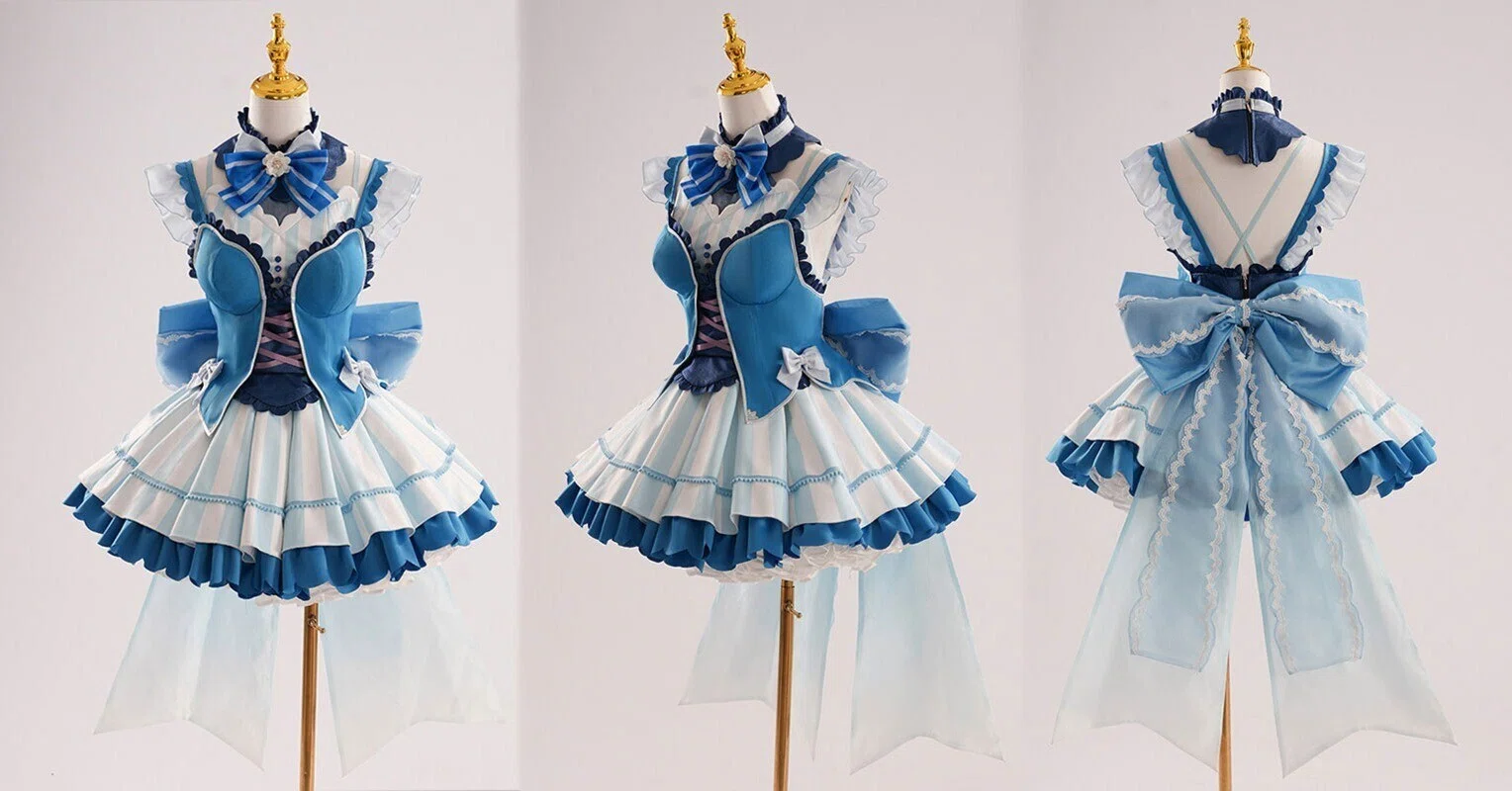 コスプレ衣装 コンパス レム コスプレ ラム レム メイド服セット Re