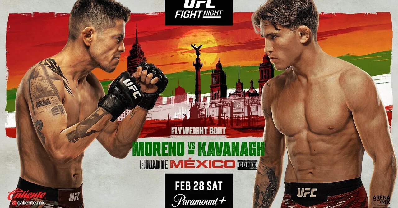UFC観戦のしおり【2026/3/1 UFC Mexico: MORENO vs KAVANAGH】｜ev