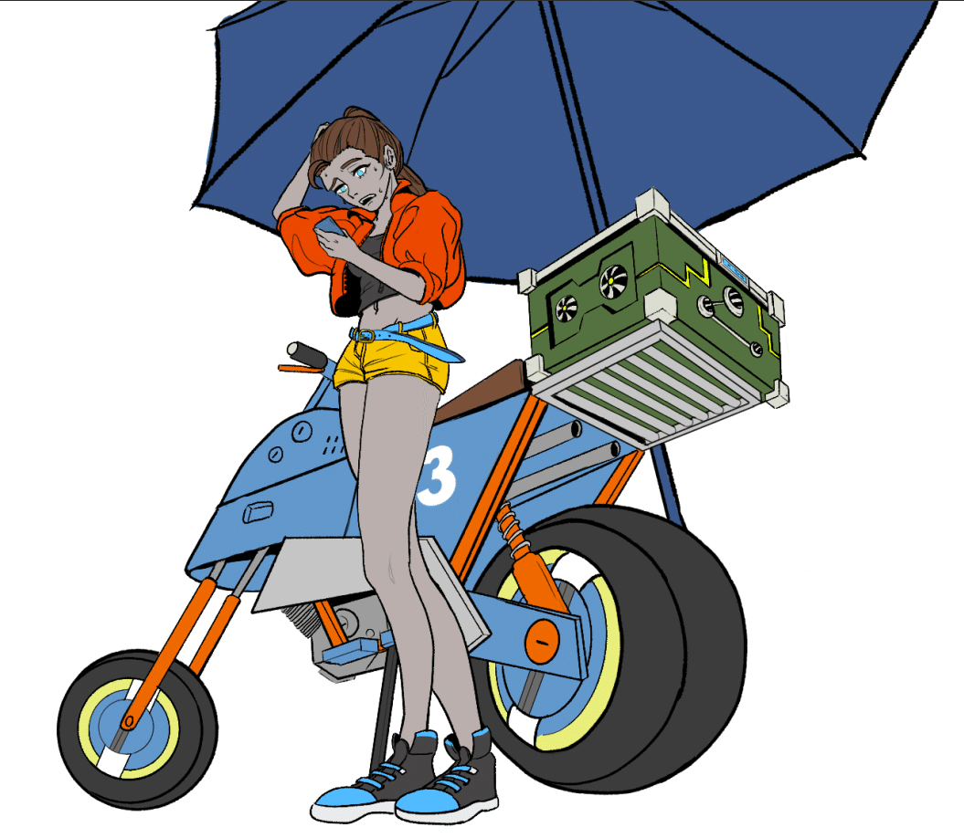 イラストレポート進捗 #3｜ALF