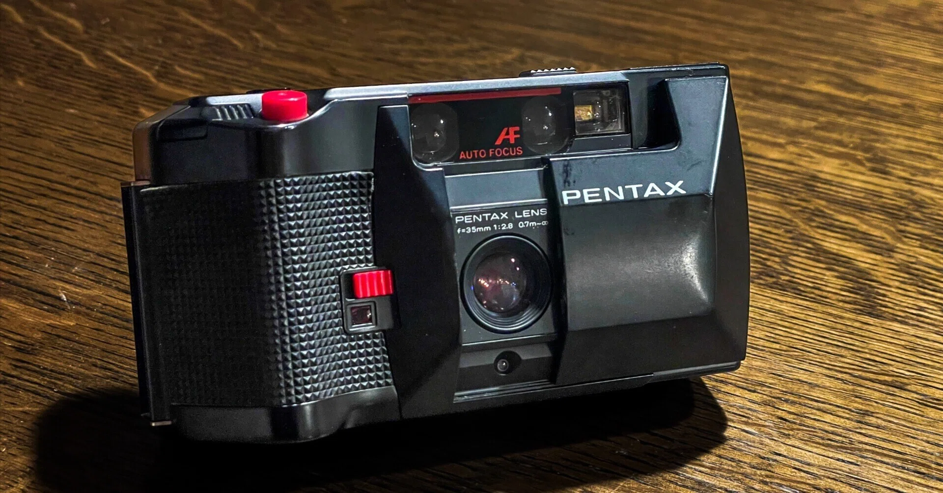 The lens of the Pentax PC35AF, which I used during a period when I