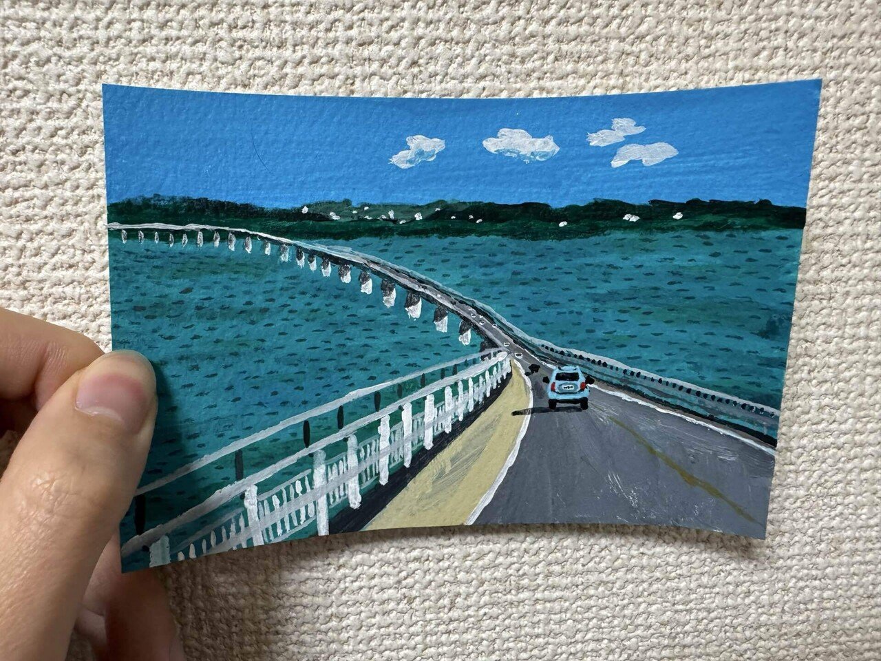 【交渉可】絵画2点 点描画-「XXYY－手」-複製原画 A4額装品150部限定淑女雑貨Toe Cocotte