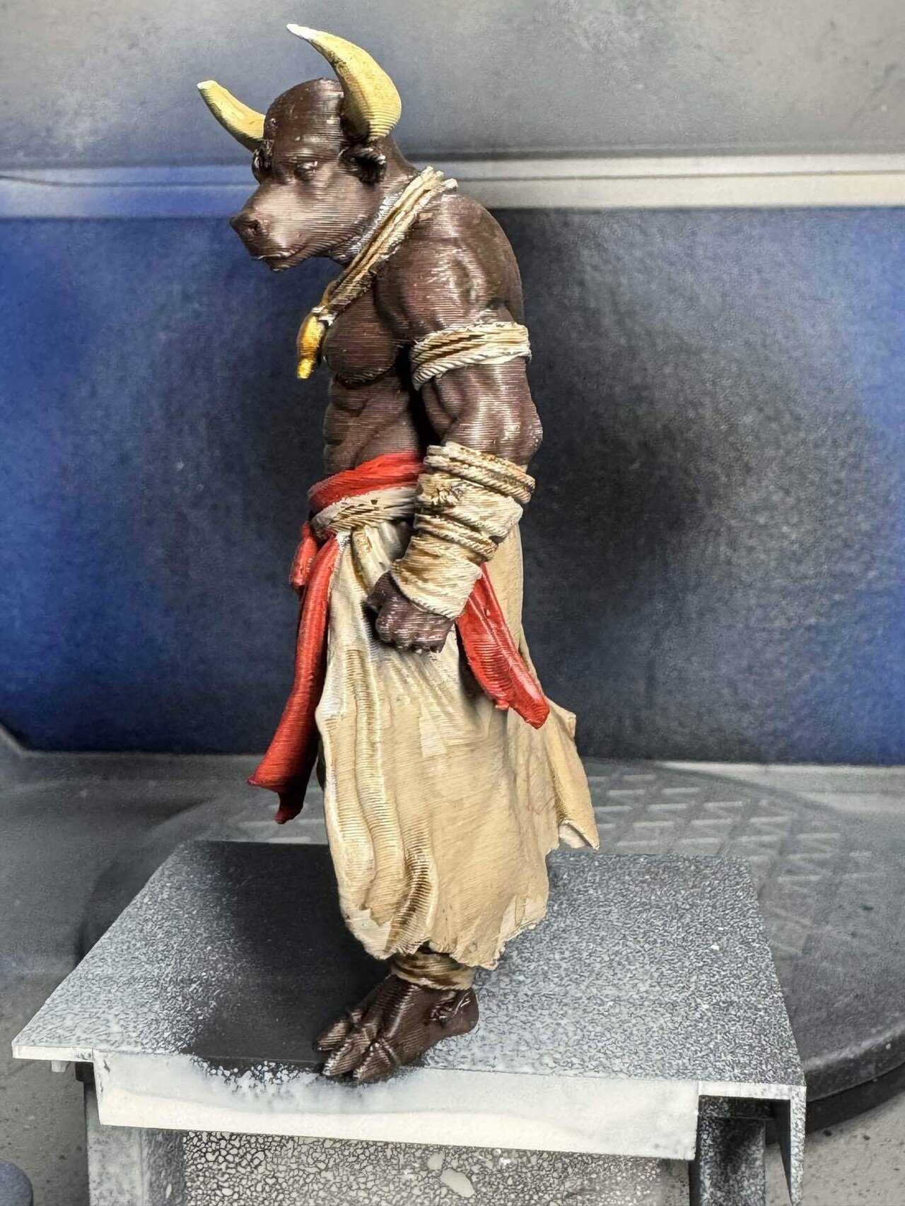 ミニチュアペイント: 大ミノタウロス編②（完結編）｜iloveafv