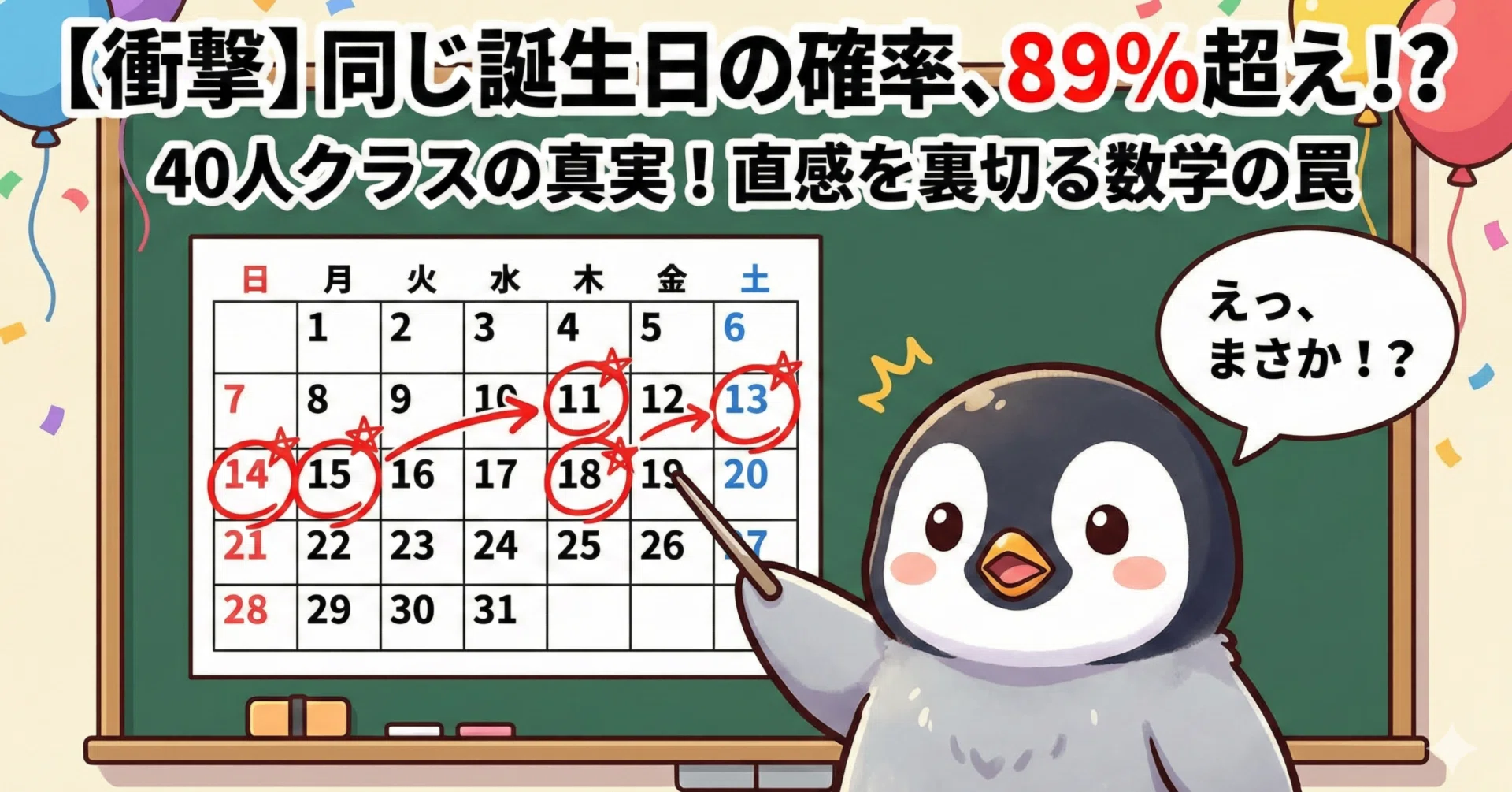 同じ 誕生 日 確率