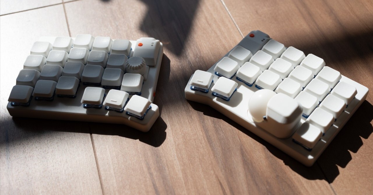 分割キーボードの旅の続き： お苦しみmoNa編｜ryo watanabe