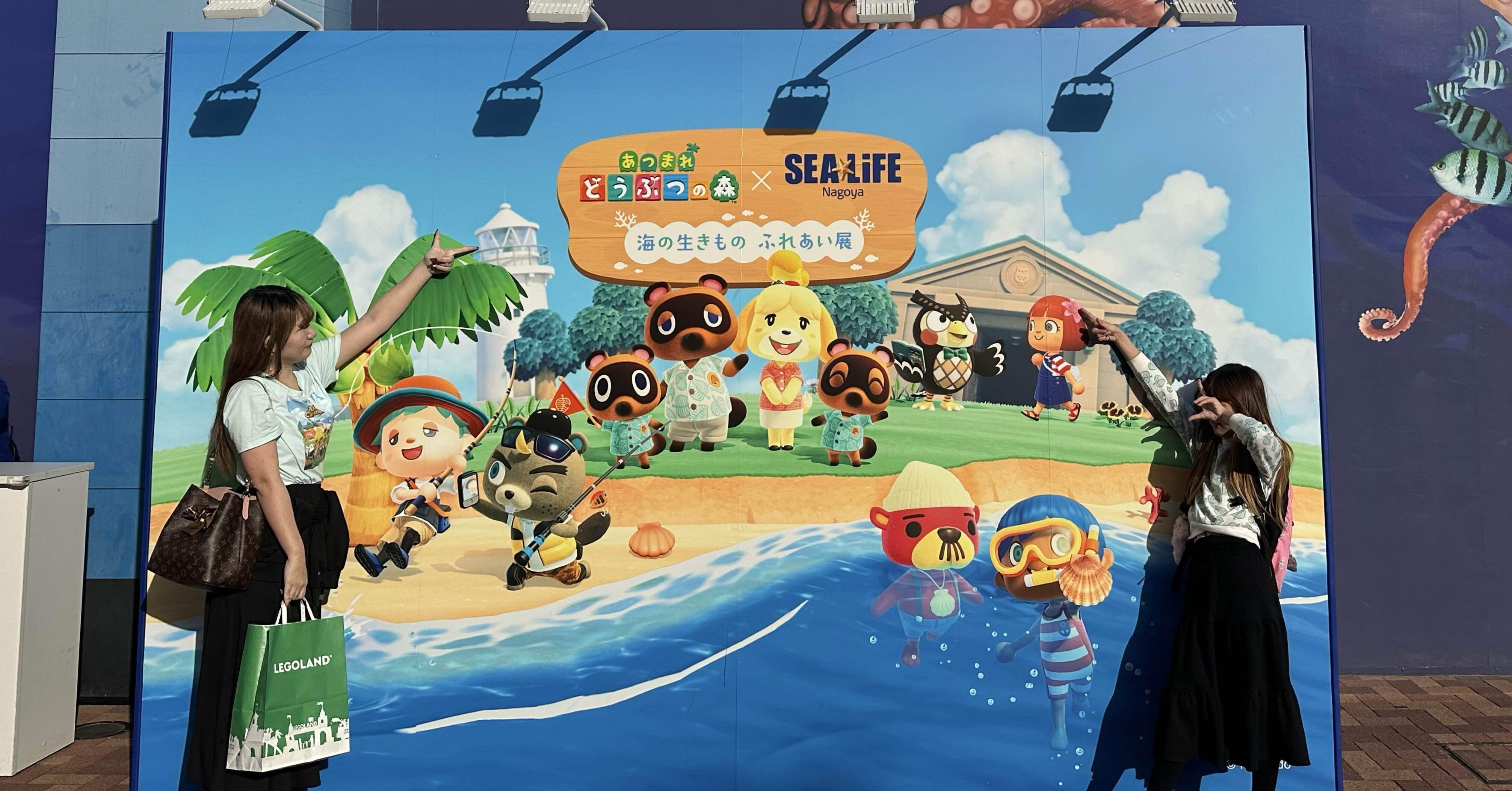 名古屋シーライフ水族館のあつ森コラボに行ってきた🐟見どころやホテル