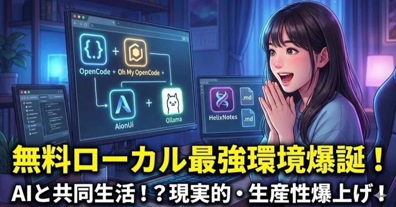여러 OSS를 조합하니 로컬 환경이 즐거워진 이야기. OpenCode + Oh My OpenCode + AionUi ...