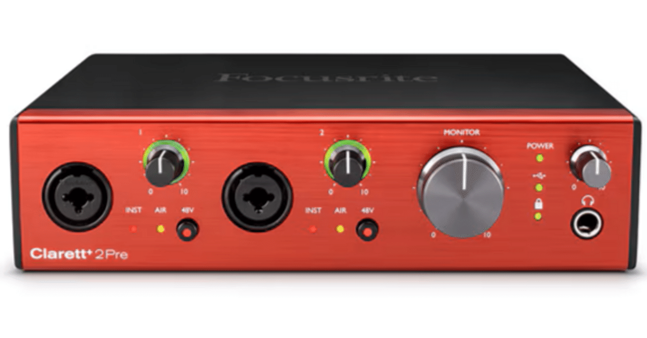 Focusrite Clarett+ 2Preが売れてしまった日｜グレッチ兄さん
