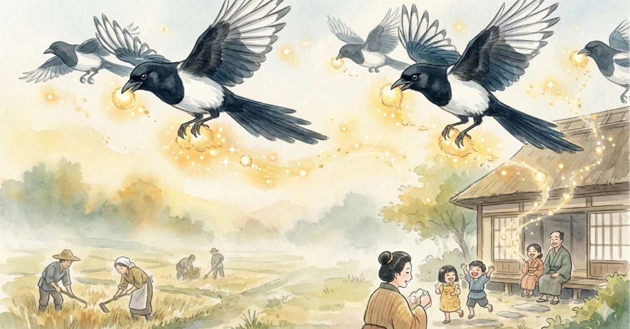 The Magpies' Umbrella｜尾種栄春