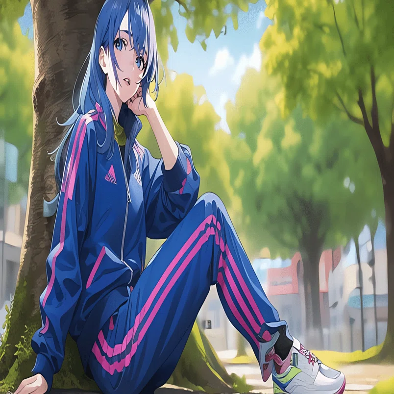息子のお古のジャージを履く｜菓子職人kanae