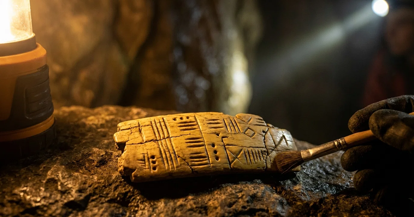 文字の起源を3万5000年さかのぼる——石器時代の刻み目が持つ「情報密度