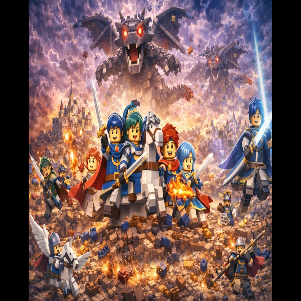 TVゲーム版「LEGOファイアーエムブレム」を予想する（AI考察）｜りゅう