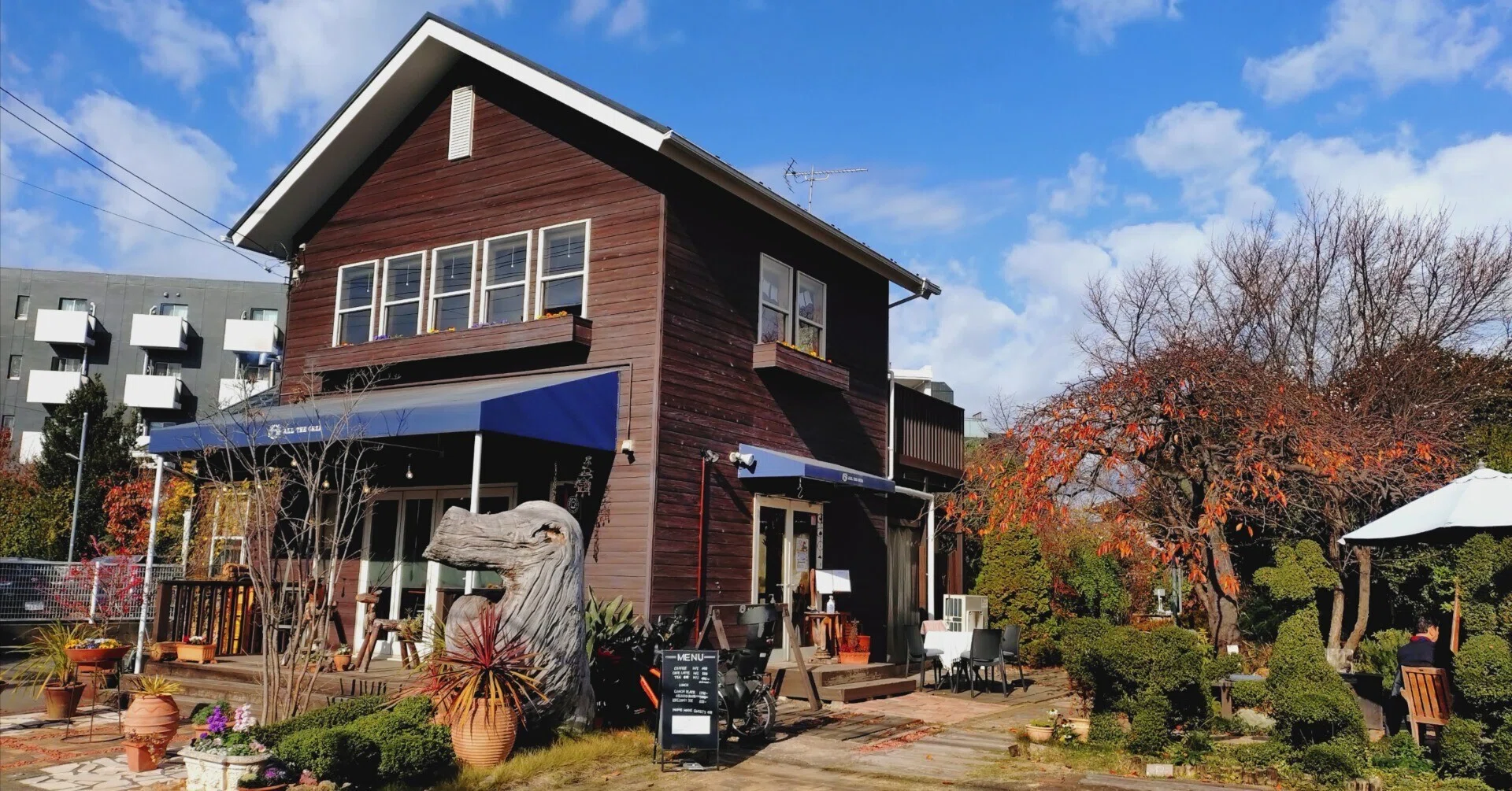 川崎市多摩区】居心地のいい中野島のガーデンカフェでワンプレート