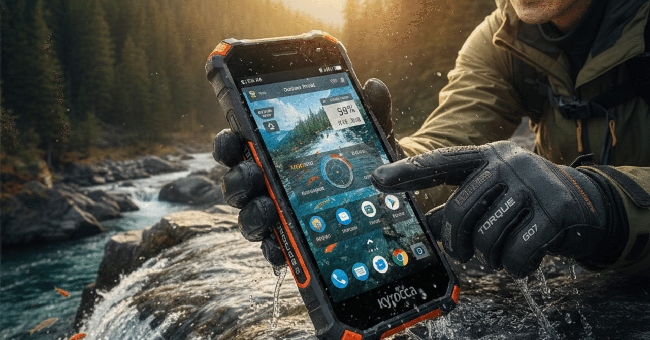 タフネススマホの新星！TORQUE G07徹底レビュー：真のヘビー