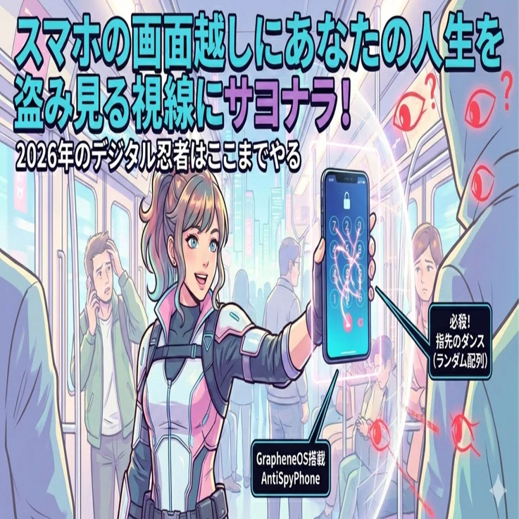 スマホの画面越しにあなたの人生を盗み見る視線にサヨナラ！2026年の 