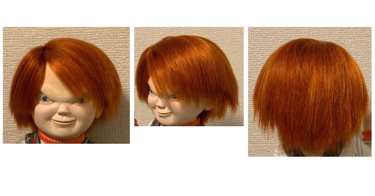 人形用ウィッグの作り方<チャッキー>｜taipan