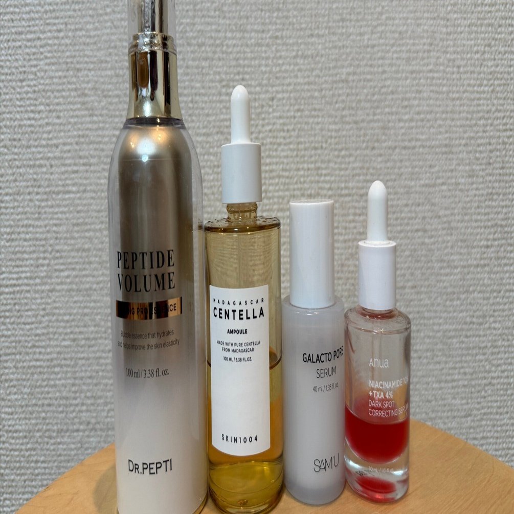 スキンケア難民】美容液編🌹ドラックストアやQoo10で購入したものを