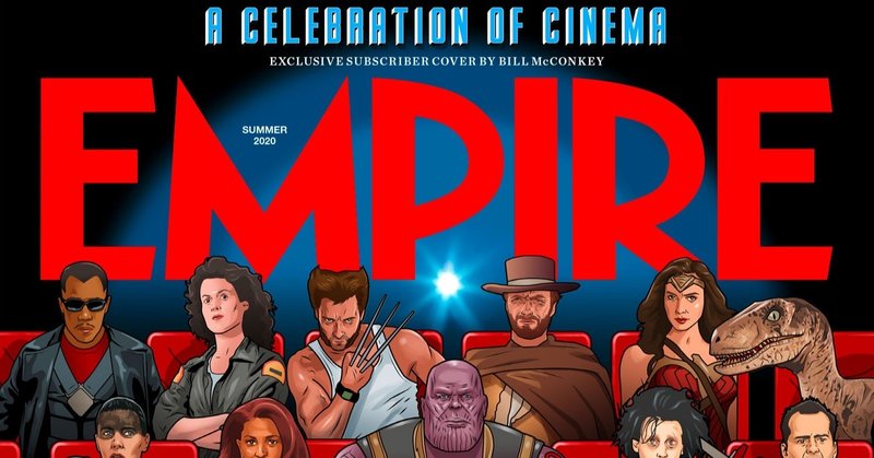 英映画雑誌 empire 2020年夏特別号表紙のキャラクター全部わかります eigadays note
