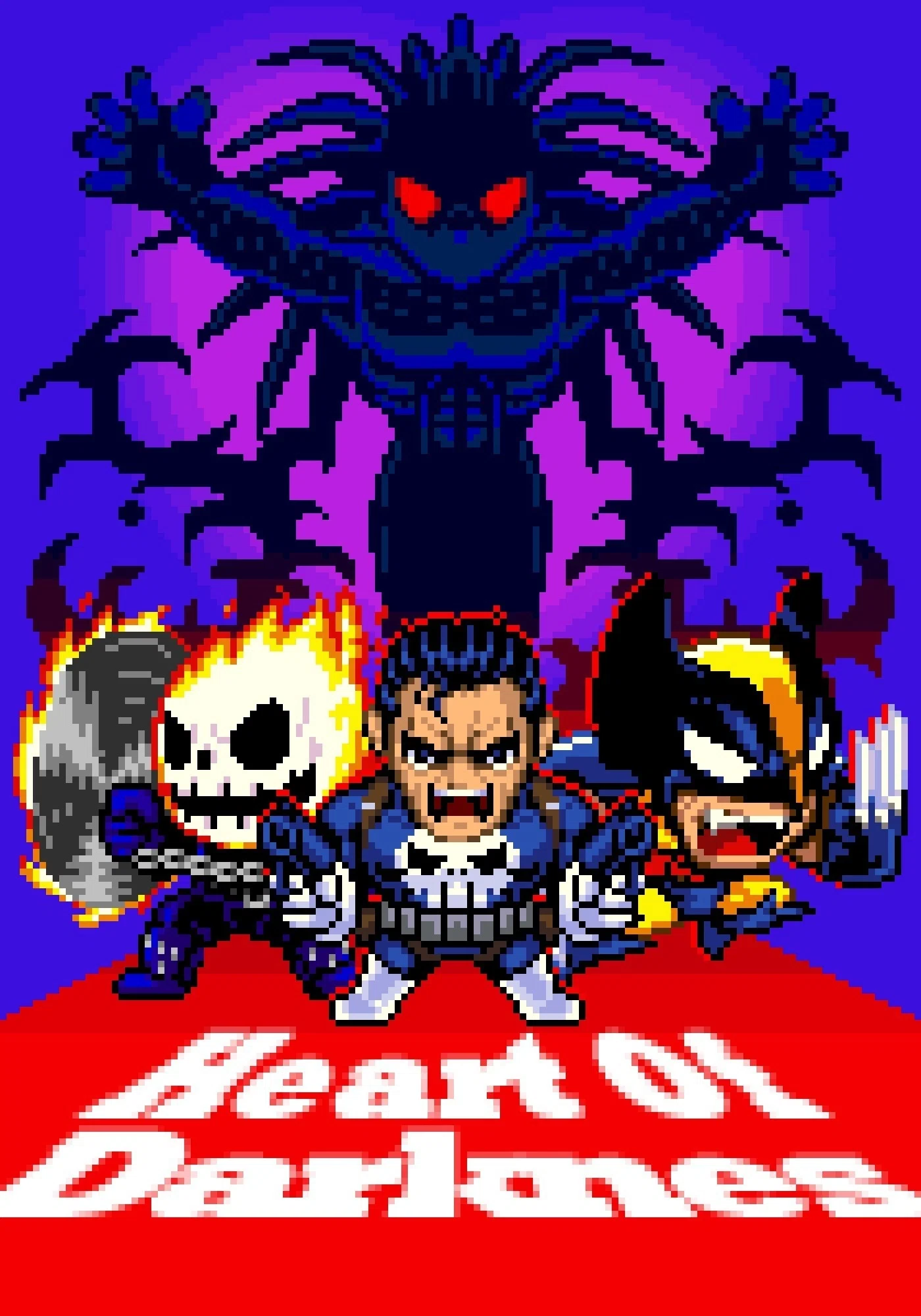 趣味のアメコミドット絵｜Shuya Takaoka