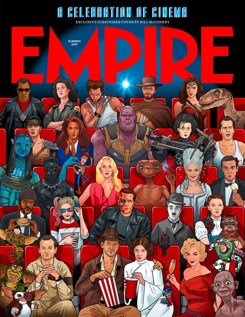 英映画雑誌 Empire 年夏特別号表紙のキャラクター全部わかります Eigadays Note