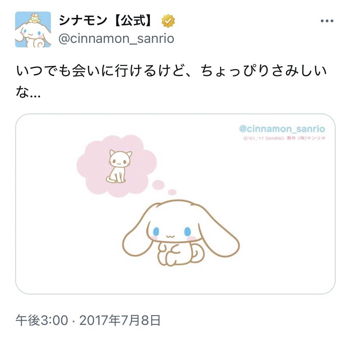 シロ太郎から読み解く奥村心雪の世界 シナモロール、Beatcats、しゃば