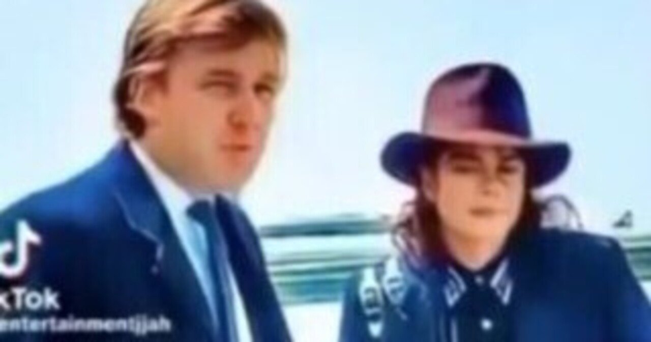 トランプはマイケル・ジャクソンを擁護する。トランプは常にだれが本当