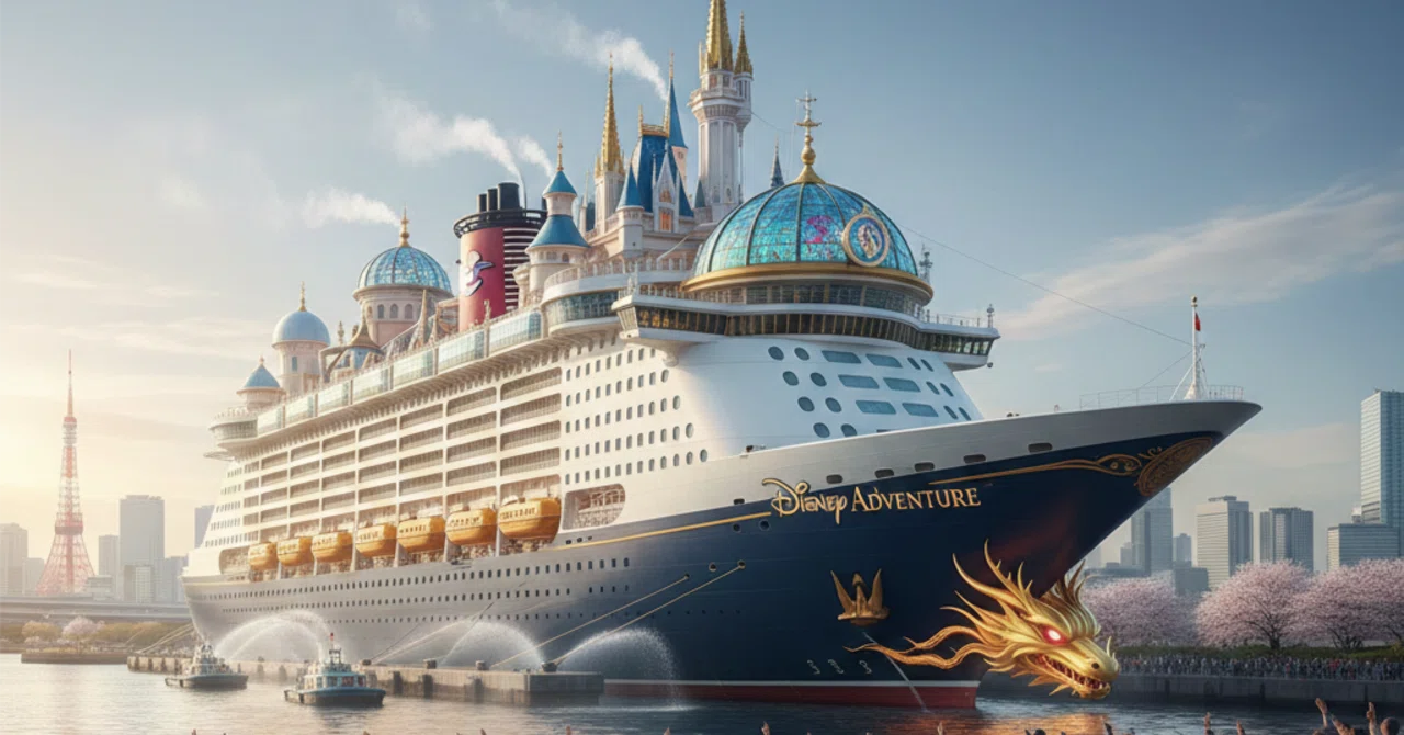 Maritime Commentary #8] Why did that giant Disney ship come to