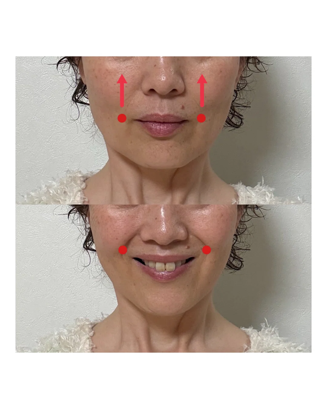 口角(こうかく)をあげるのは、口角じゃないんです|大野めぐみ| 59歳からの「老け見え卒業」 表情筋トレーニング
