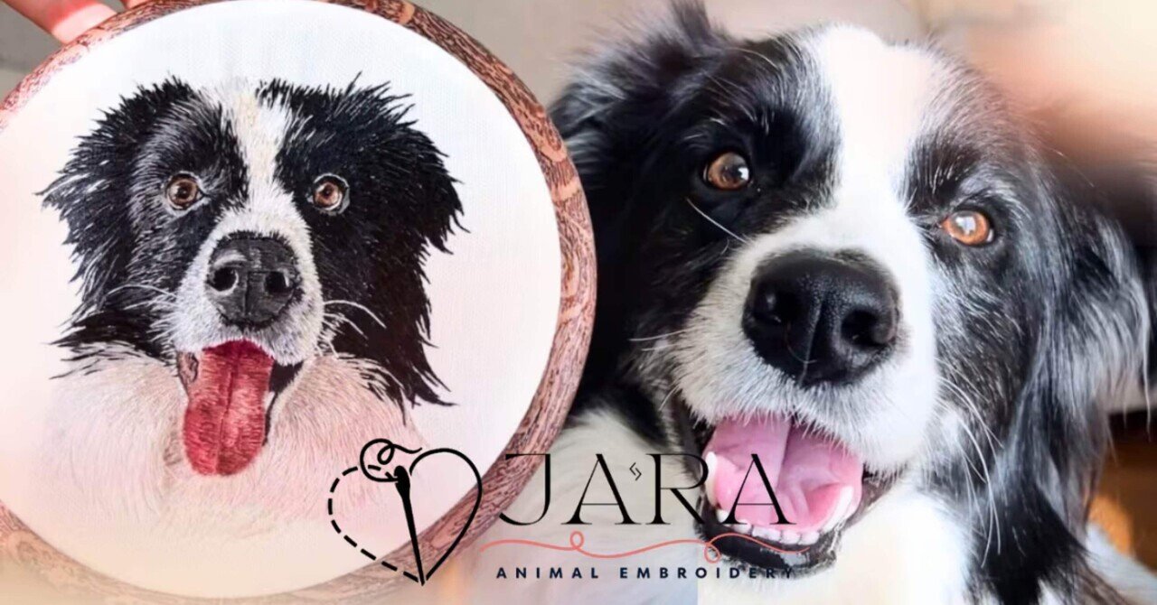 あ、私、これを仕事にしたいかも」と感じた刺繍の魅力｜Jaraᛃ/動物