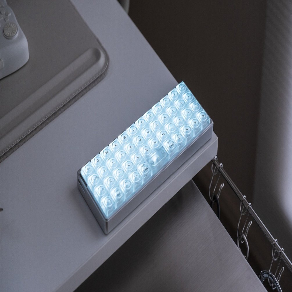 初めてオーソリニア配列×40%レイアウトのキーボードを使ってみた