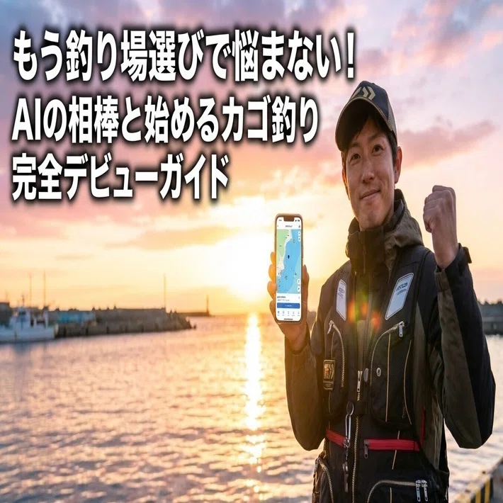 初心者向け】もう釣り場所選びで悩まない！AIの相棒『Manus』と始める 