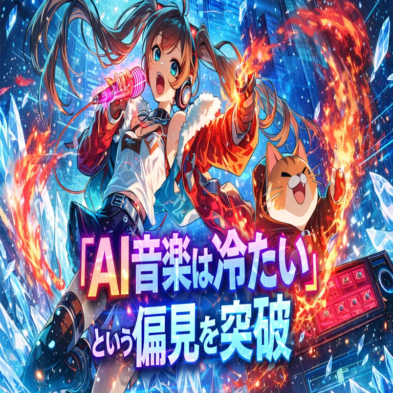 AI音楽は冷たい」という偏見を突破する。sunoAI/KlingAI/Midjourney