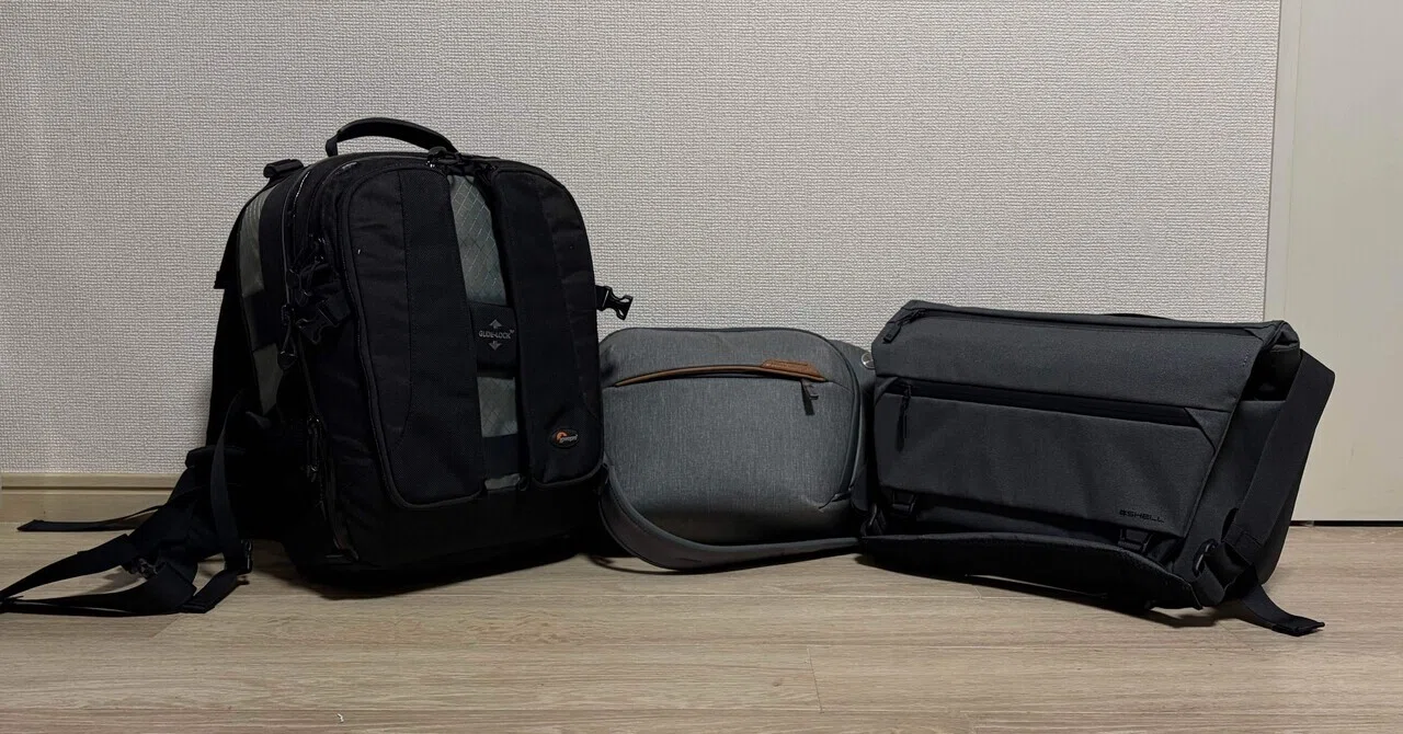 通勤カメラバッグ沼、また落ちました——【The Hakuba Plus Shell City