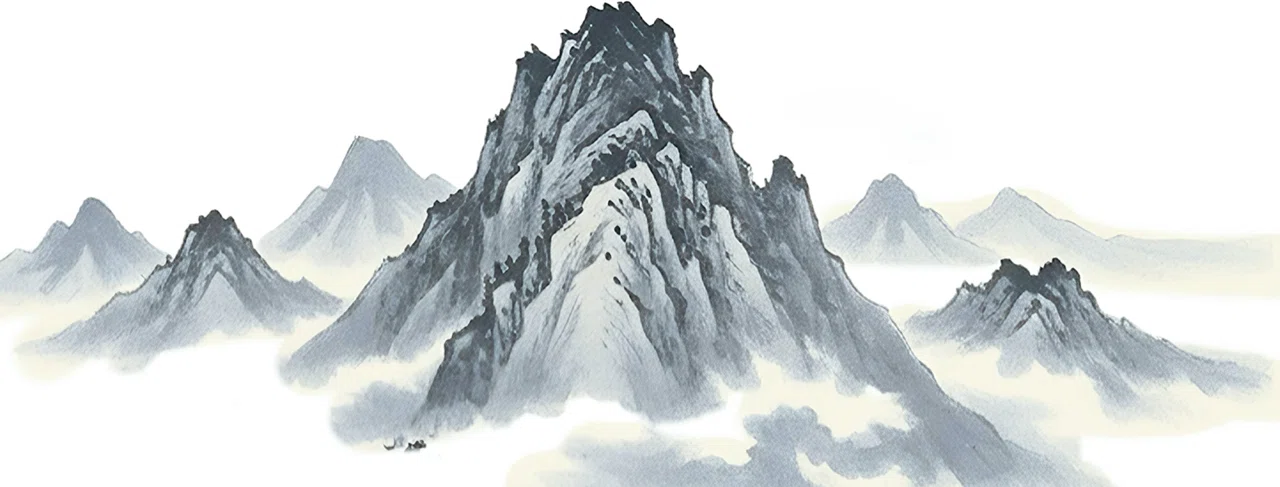 水墨画が描く自然と建造物の変遷。風水の意味を紐解き、暮らしの彩りに