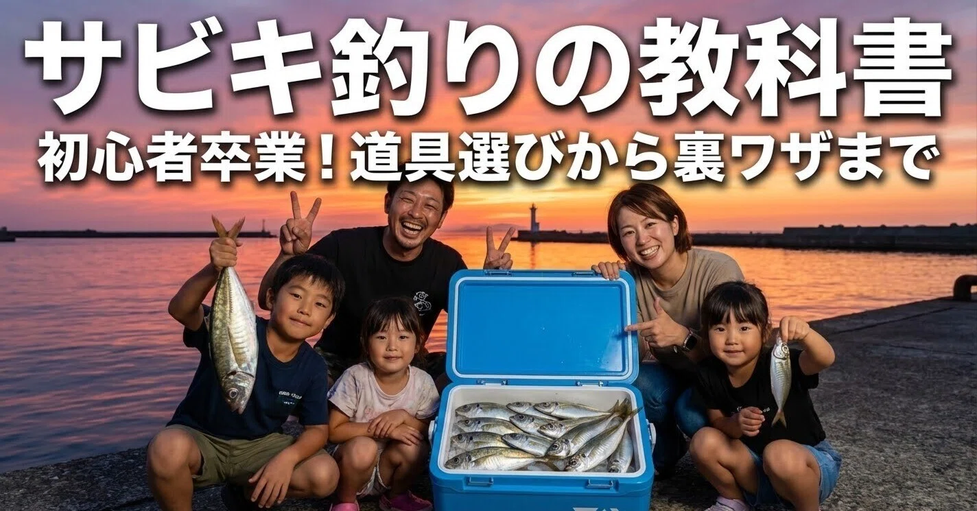 初心者卒業！サビキ釣りの教科書｜道具選びから“見えない煙幕”の操作術 