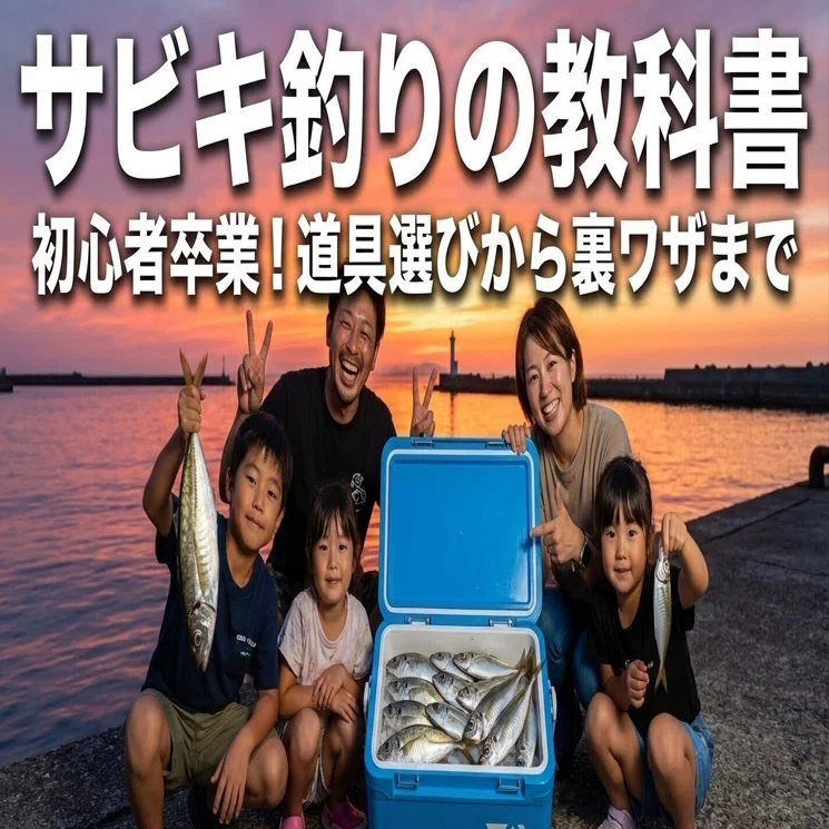 初心者卒業！サビキ釣りの教科書｜道具選びから“見えない煙幕”の操作術 